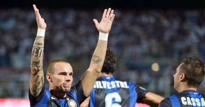 Wesley Sneijder: Has been linked with a move away from Inter